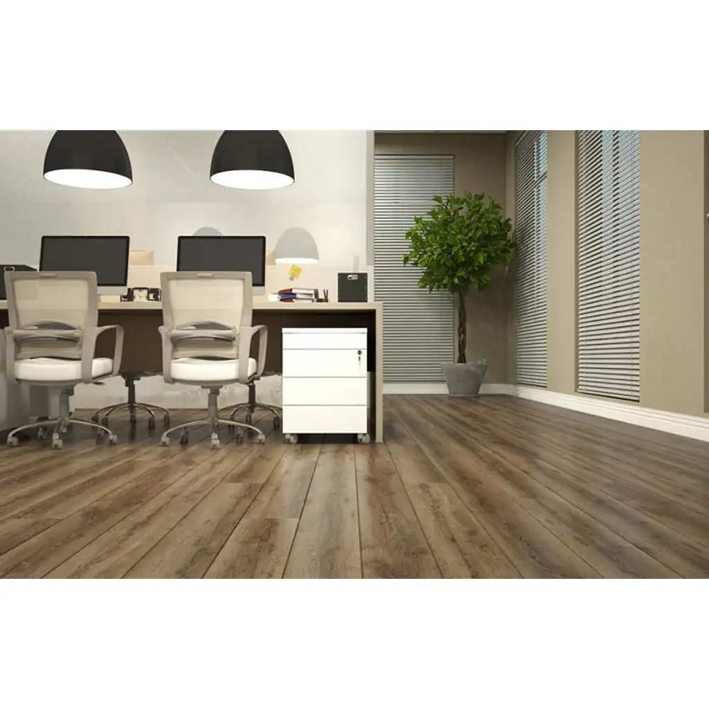 Piso Laminado Durafloor Studio Arenal 18,7cm X 134cm X 8mm (caixa C/ 2,26 M2)
