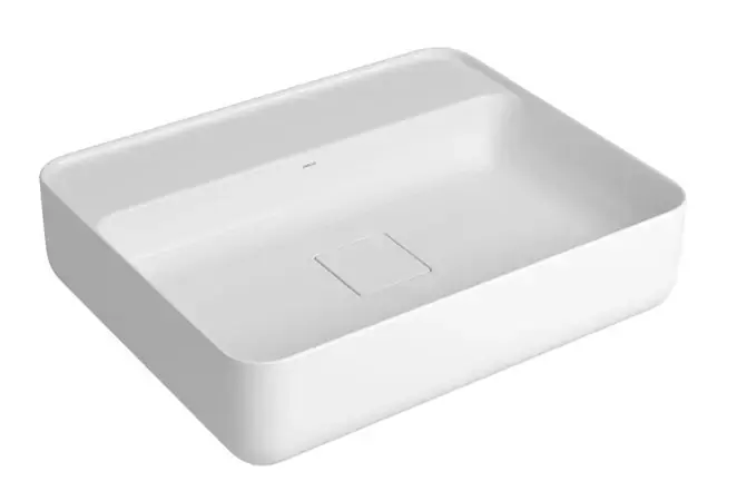 Cuba De Apoio Com Mesa Branca Deca Slim 50cm