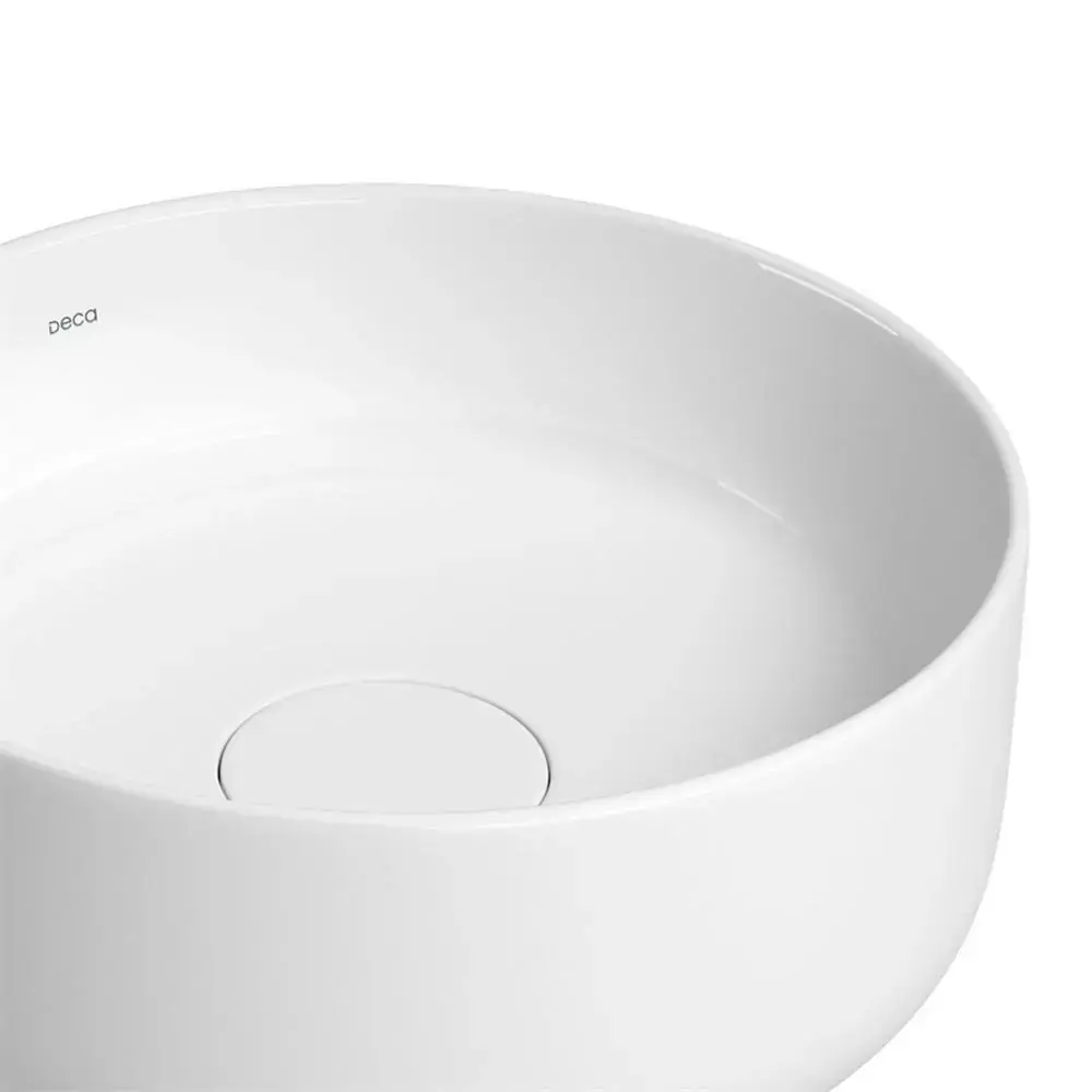 Cuba De Apoio Redonda Branca Deca Slim 30cm