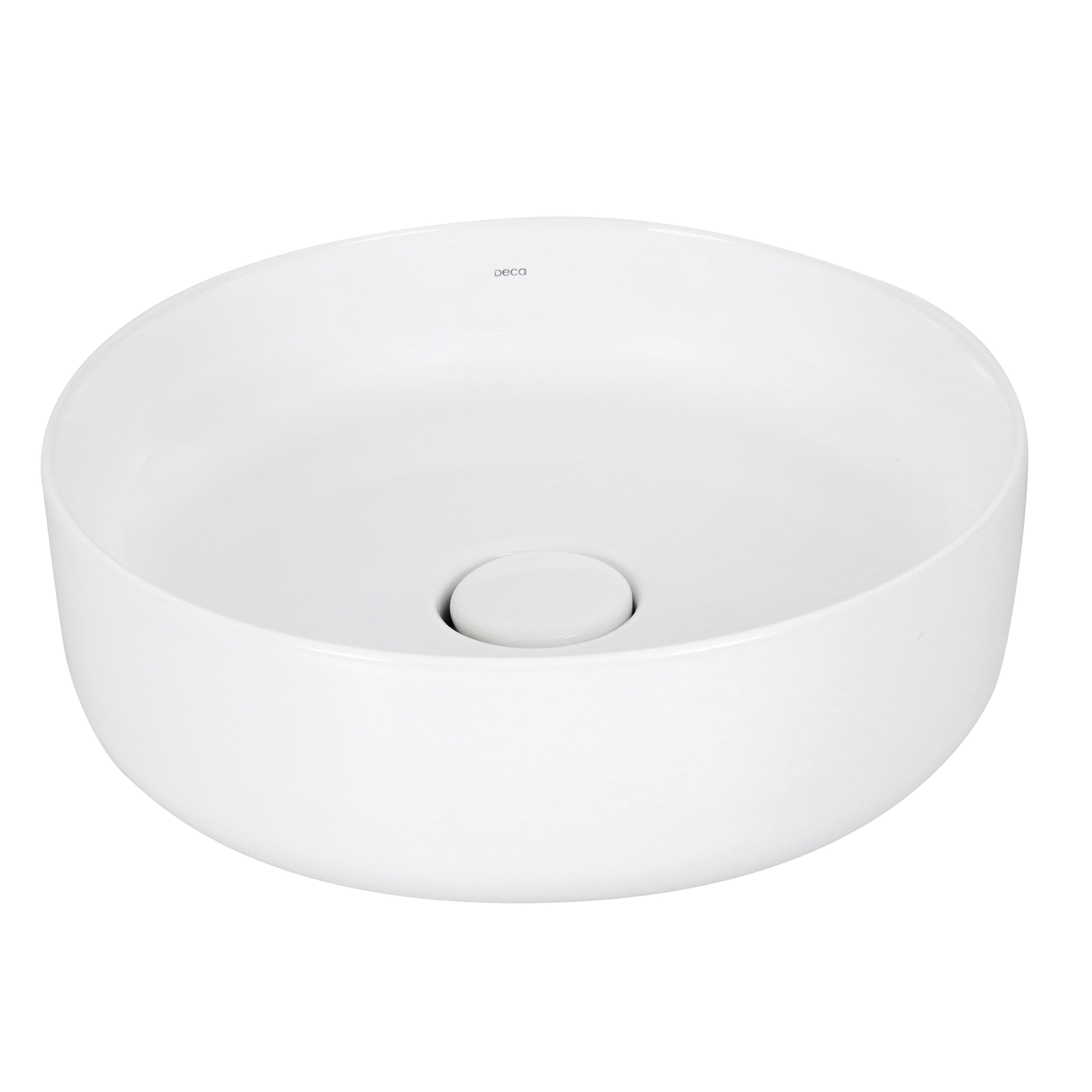 Cuba De Apoio Redonda Branca Deca Slim 40cm