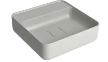 Cuba De Apoio Quadrada Com Mesa Barbante Deca Slim 40cm