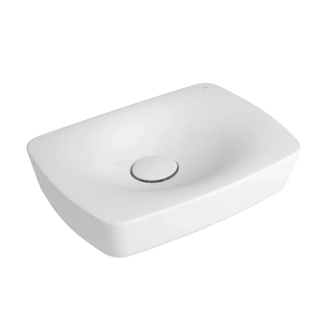 Cuba De Apoio Retangular Liquid  Branco 50 Cm - Deca