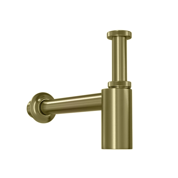 Sifão para Lavatório Sifão Para Banheiro Gold Matte