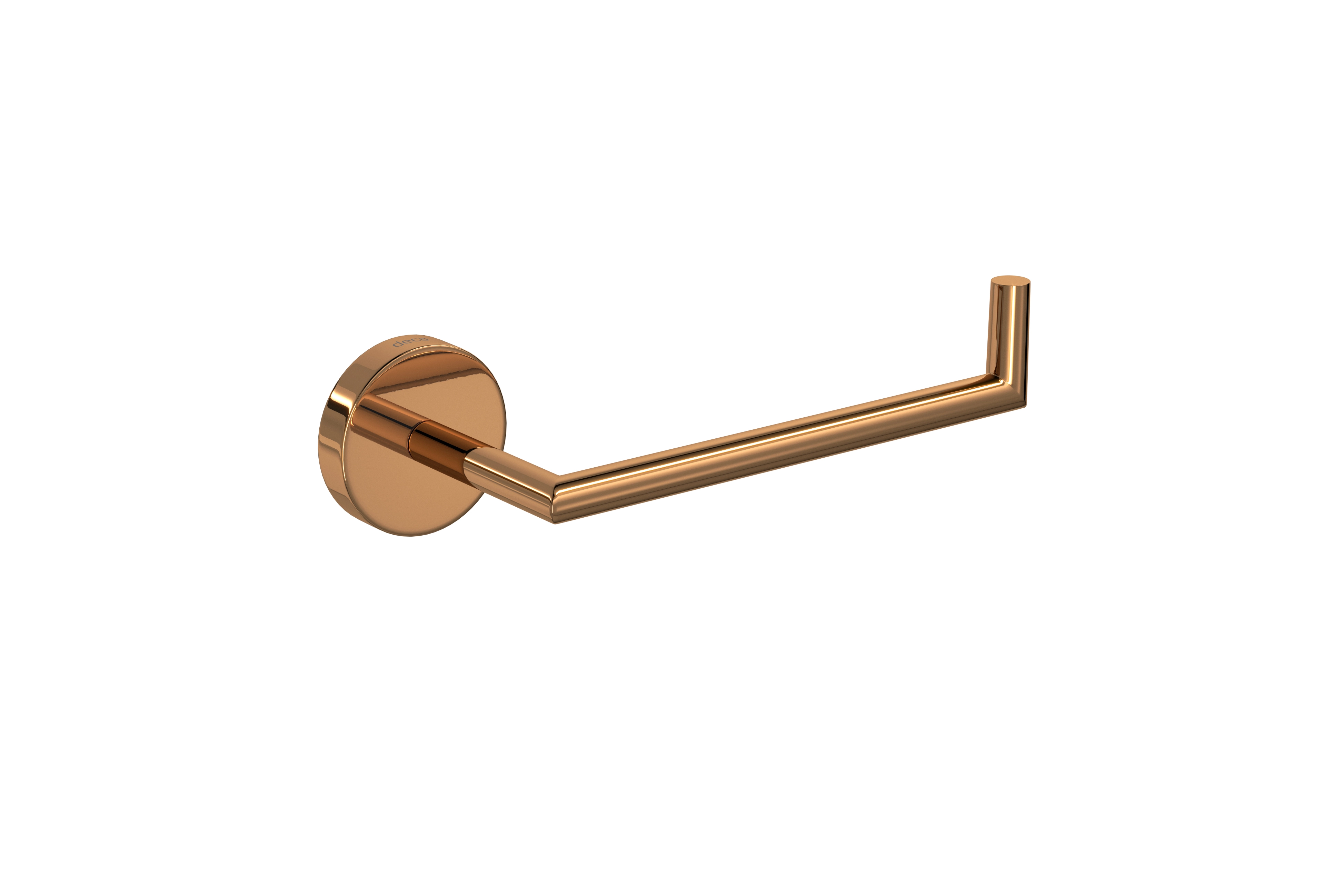 Porta Papel Higiênico Metal Dourado Disco|Soul Deca