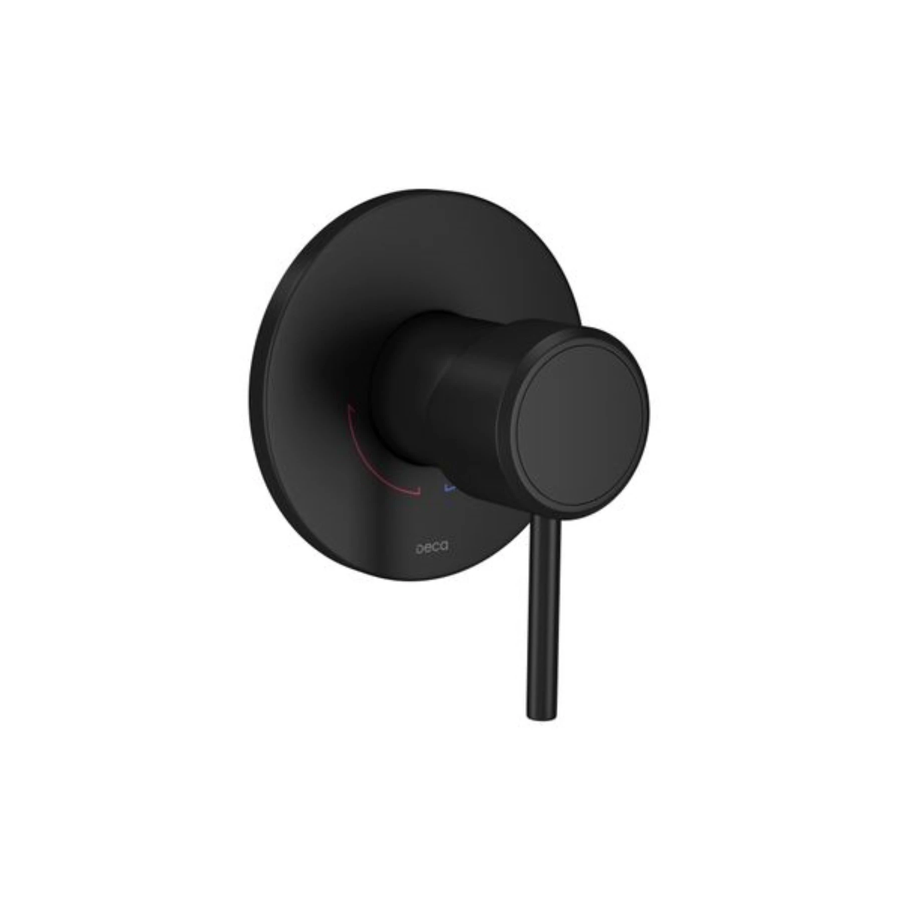 Acabamento de Registro Monocomando Padrão Deca Redondo Black Matte Deca You