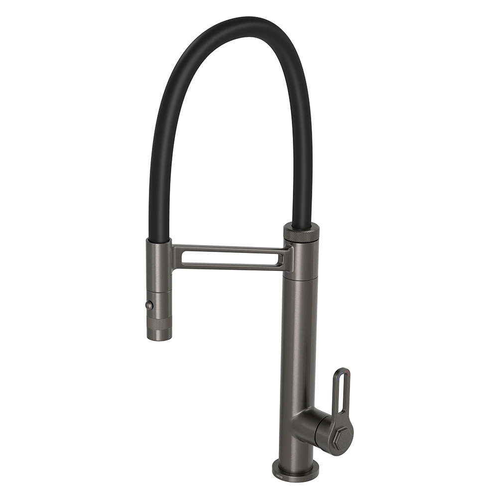 Torneira Misturador Monocomando Deca Urban Gourmet 2289.gf.ind.mt.pt De Bancada Dark Antracite