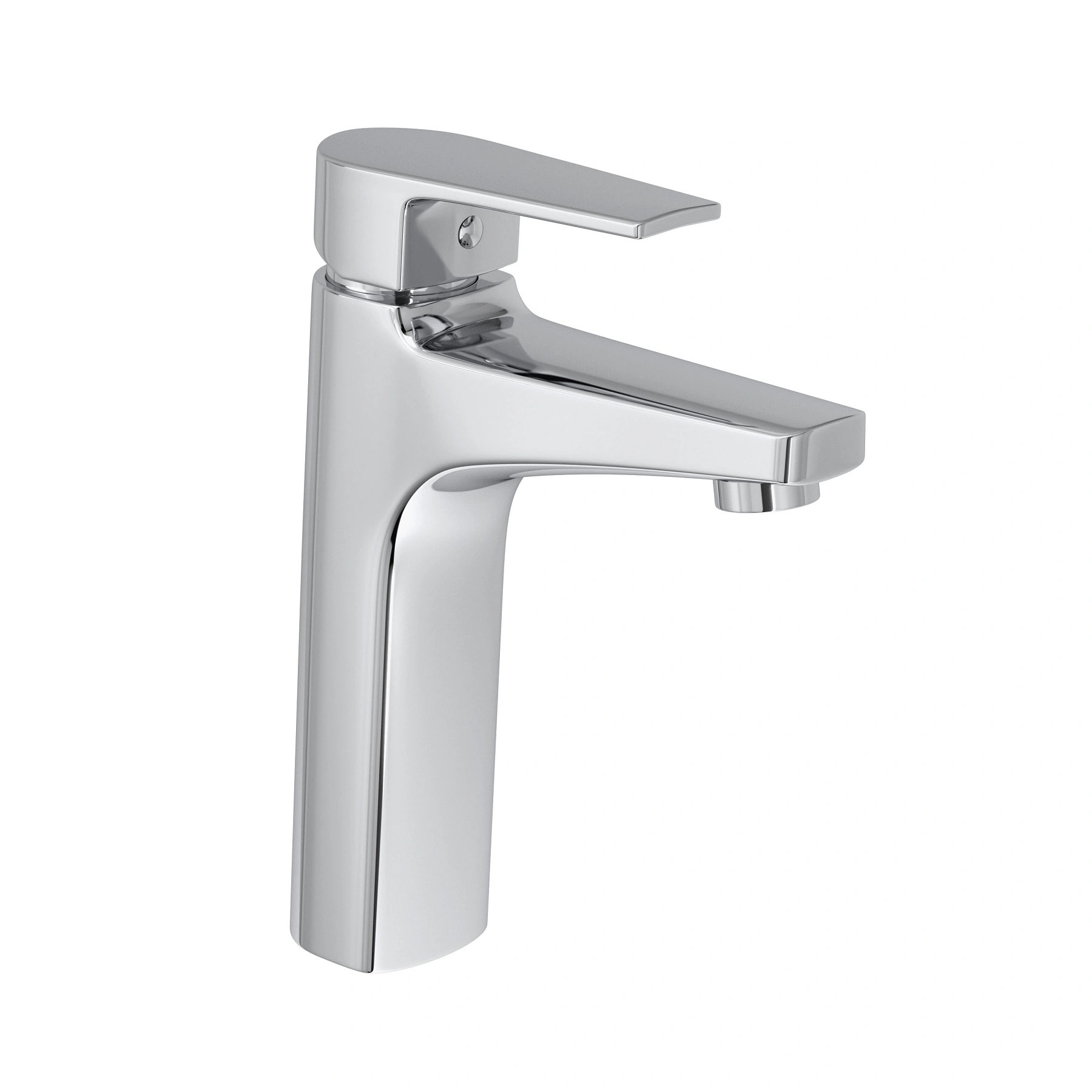 Misturador Monocomando De Mesa Para Lavatório Cromado Bica Média Deca Level Dn 15