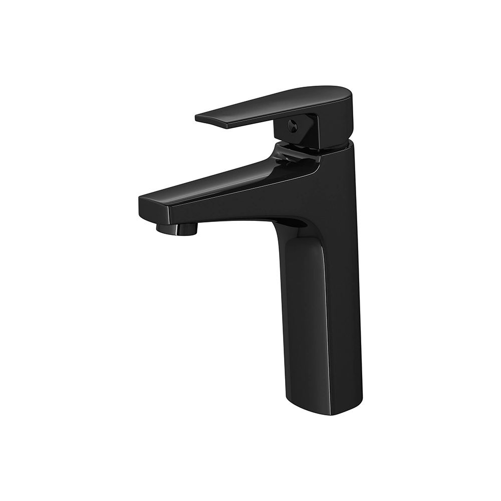 Misturador Monocomando De Mesa Para Lavatório Black Noir Bica Média Deca Level Dn 15