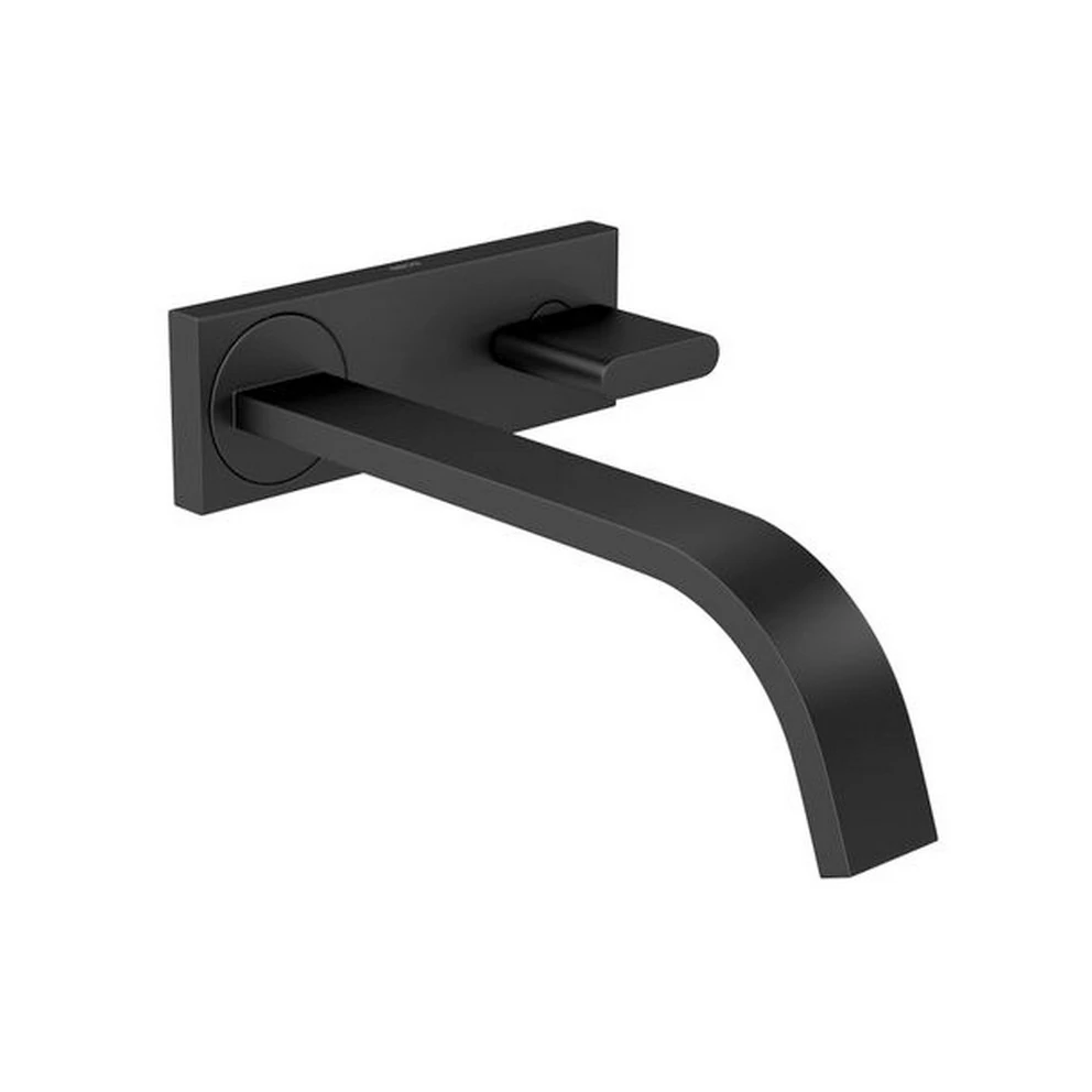 Torneira Para Banheiro Polo Chapa Parede Black Matte Deca