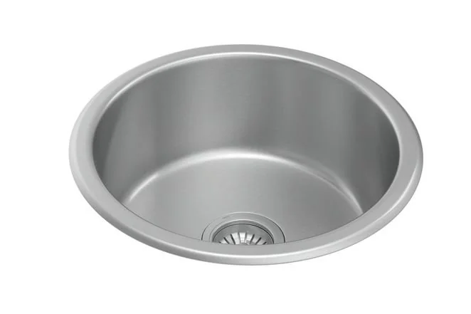 Cuba De Cozinha Facile Deca Inox Redonda 40cm