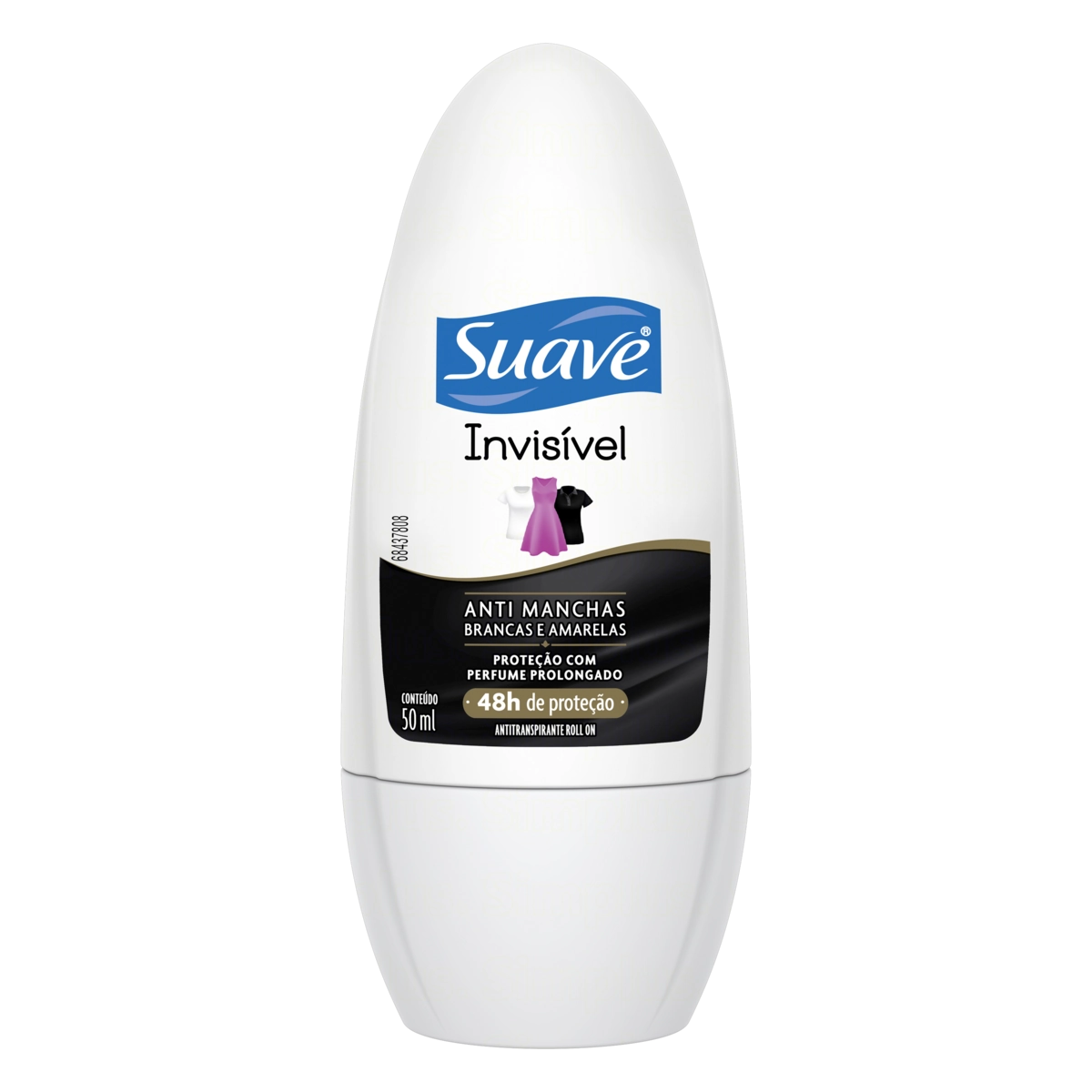 Antitranspirante Roll On Invisível Suave 50ml