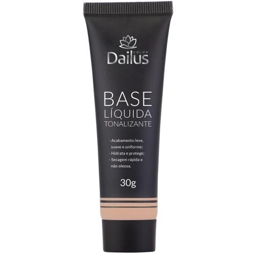 Base Líquida Tonalizante Dailus Color 02 Clara 30gr