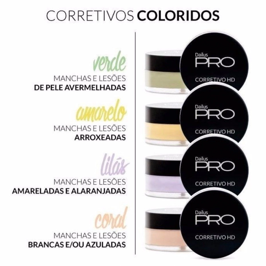 Corretivo Hd Dailus Pro 08 Coral