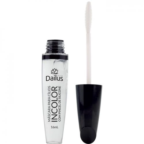 Máscara Para Cílios Incolor Com Pincel De Silicone 16ml Dailus