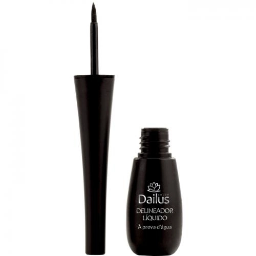 Delineador Líquido à Prova Dágua Preto 9g Dailus