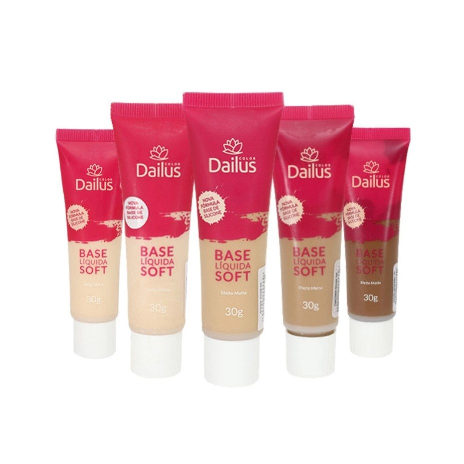 Base Líquido Soft Dailus 04 Bege Claro