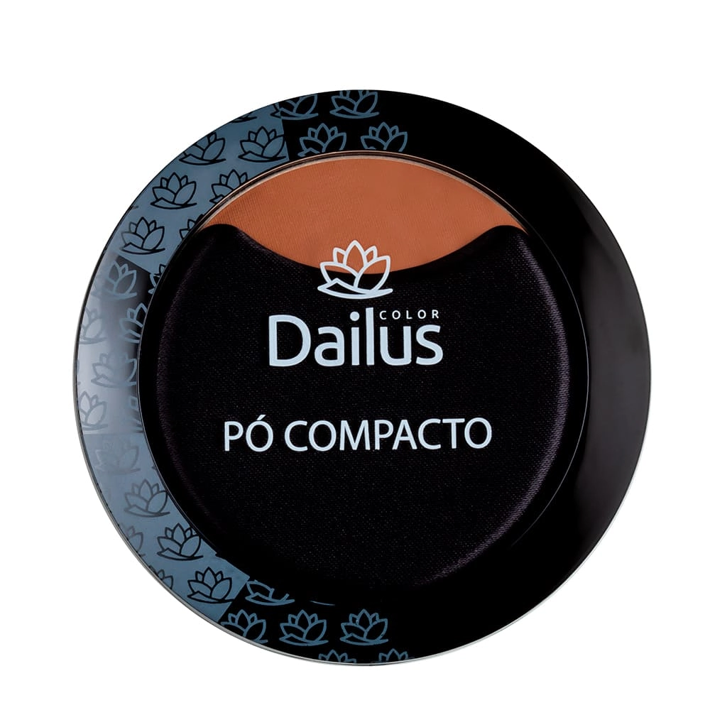 Po Compacto Dailus 12 Marrom Medio