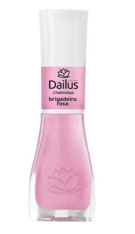 Esmalte Cremoso Brigadeiro Rosa 8ml Dailus