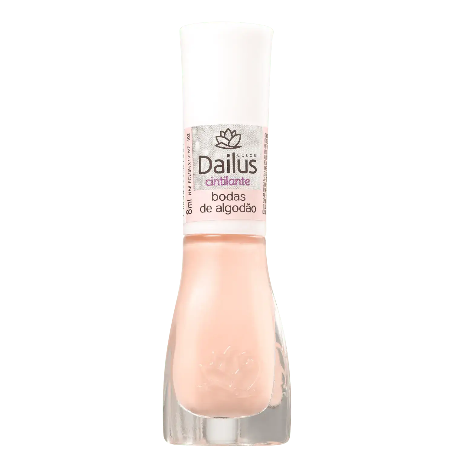 Esmalte Cintilante Bodas De Algodao 8ml Dailus