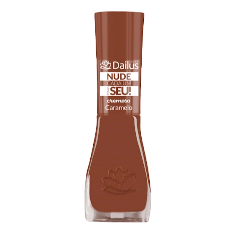 Esmalte Cremoso Nude Cada Um Tem O Seu Cor Caramelo 8ml Dailus