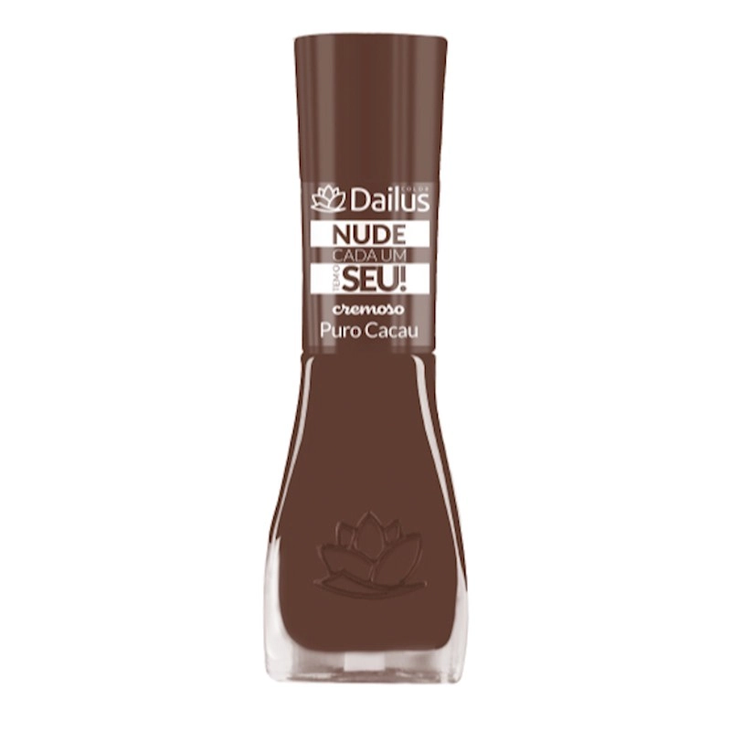 Esmalte Cremoso Nude Puro Cacau 8ml Dailus