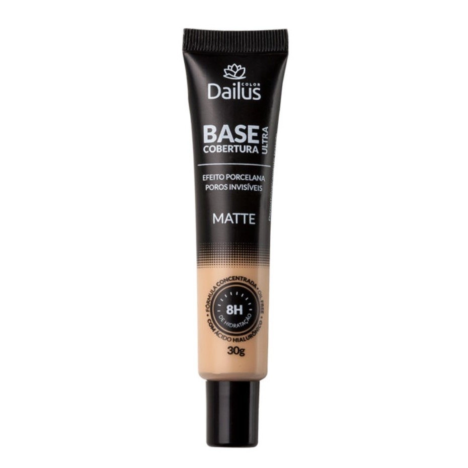 Base Matte Dailus Ultra Cobertura Bege Claro 04