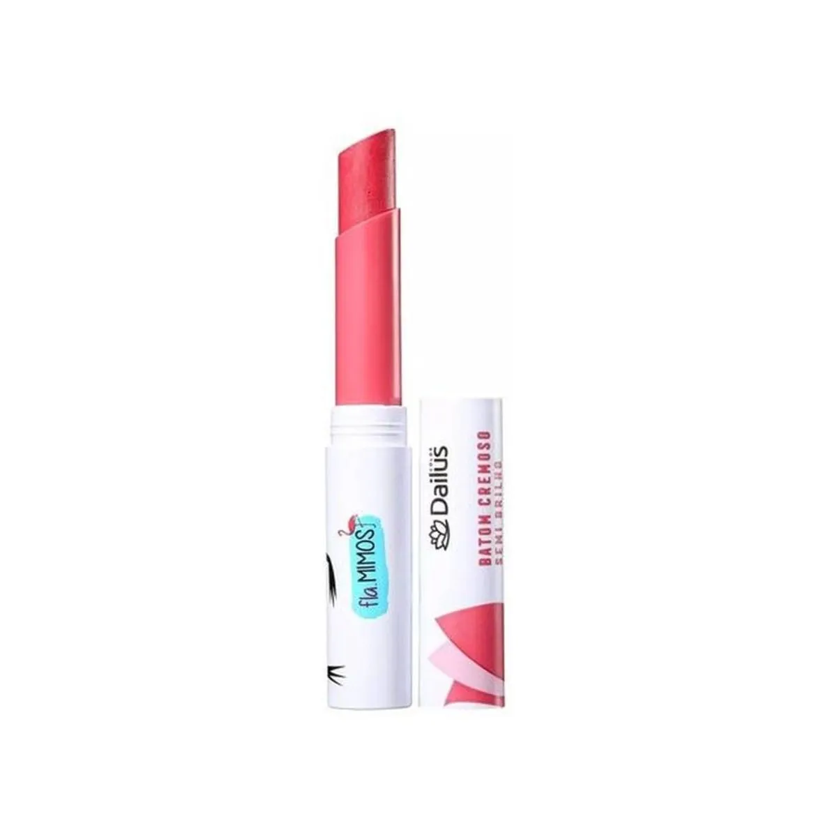 Batom Dailus Fla.mimo cremoso 02 enamorado