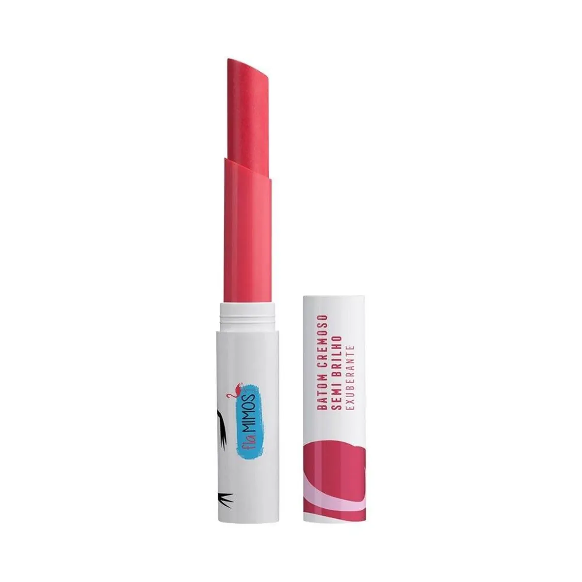 Batom Dailus Cremoso Semi Brilho 06 Exuberante Fla Mimos 2,2 g