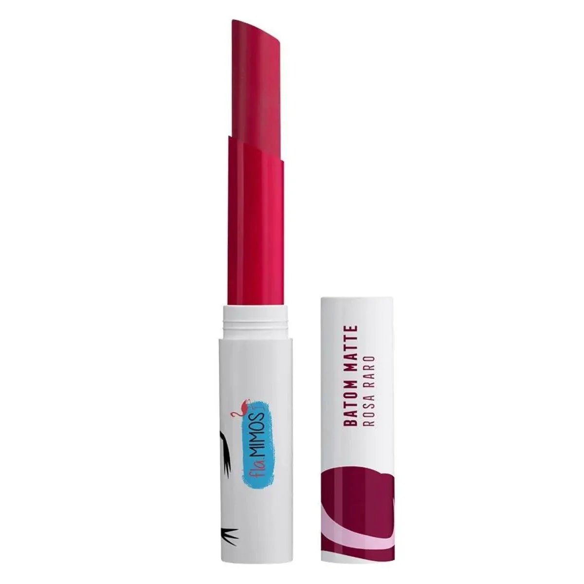 Batom Dailus Matte 08 Rosa Raro Fla Mimos 2,2 g