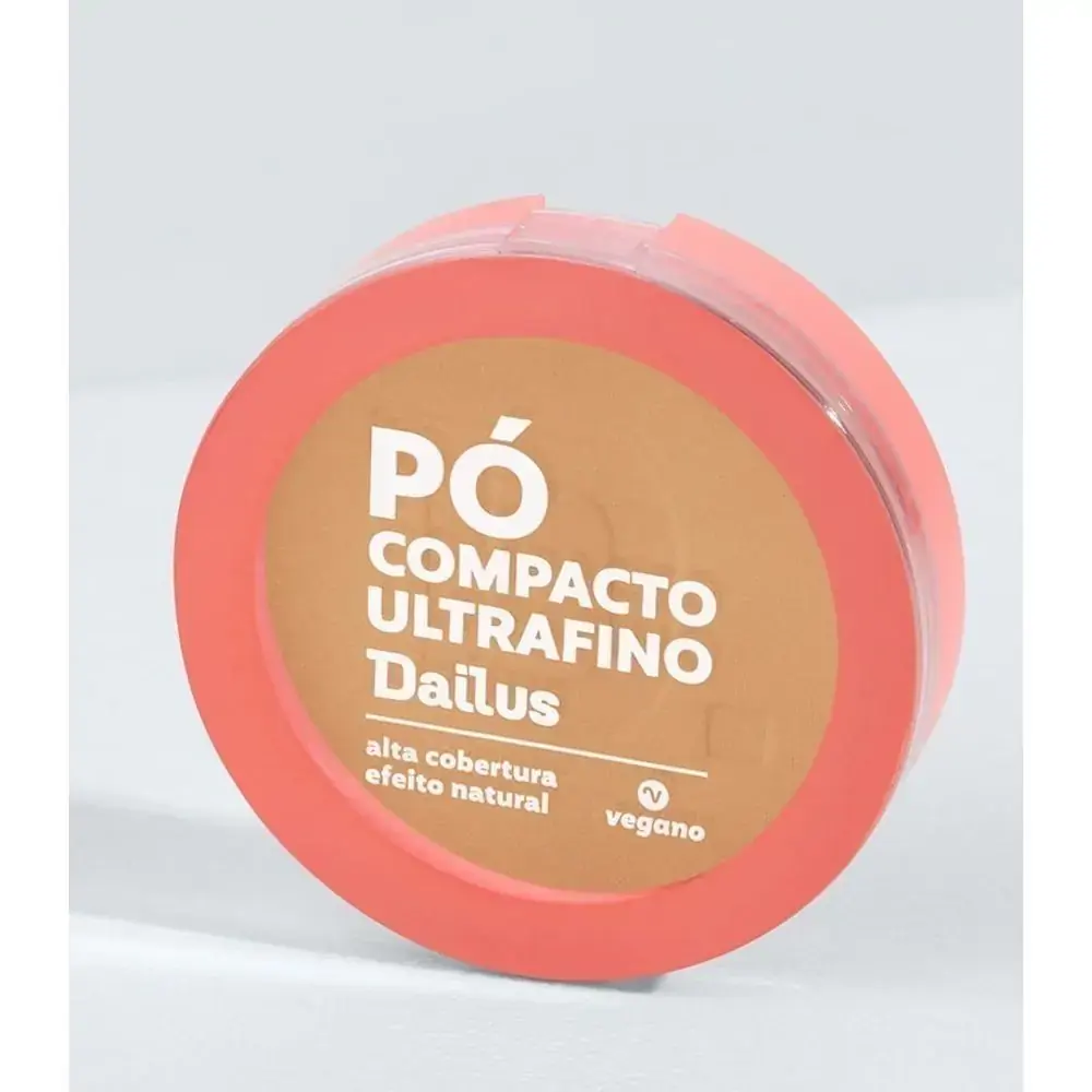 Dailus Vegano D8 Médio Pó Compacto com 10 g