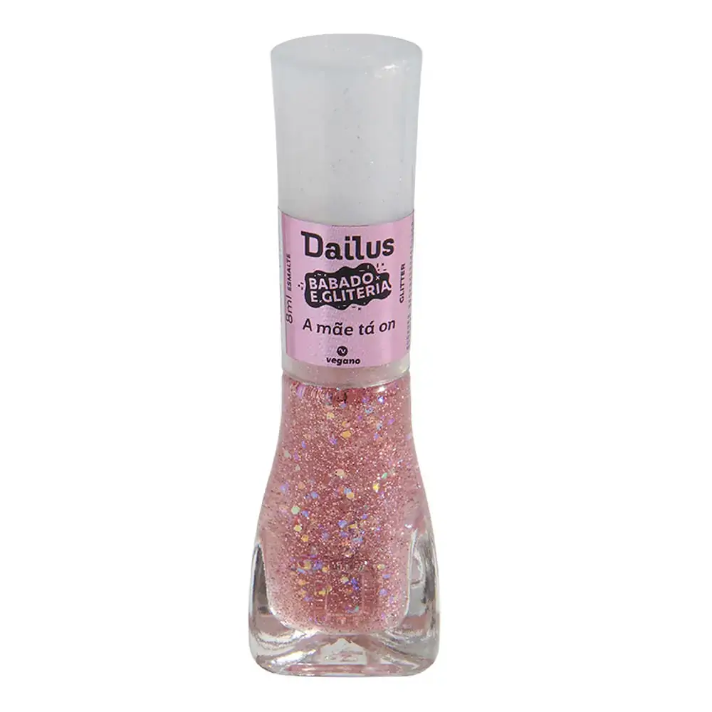 Esmalte Babado e Gliteria A Mãe Tá On Dailus 1 unidade