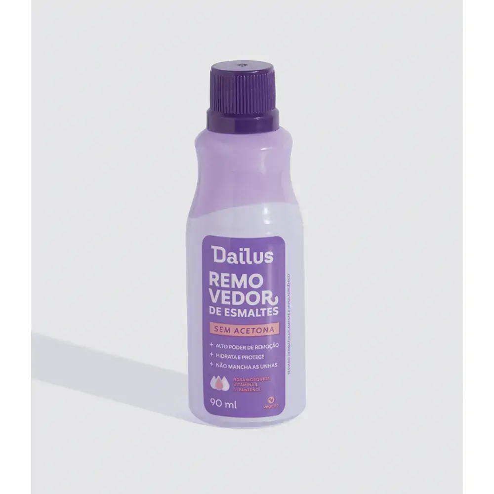 Removedor De Esmaltes 90ml Sem Acetona Dailus