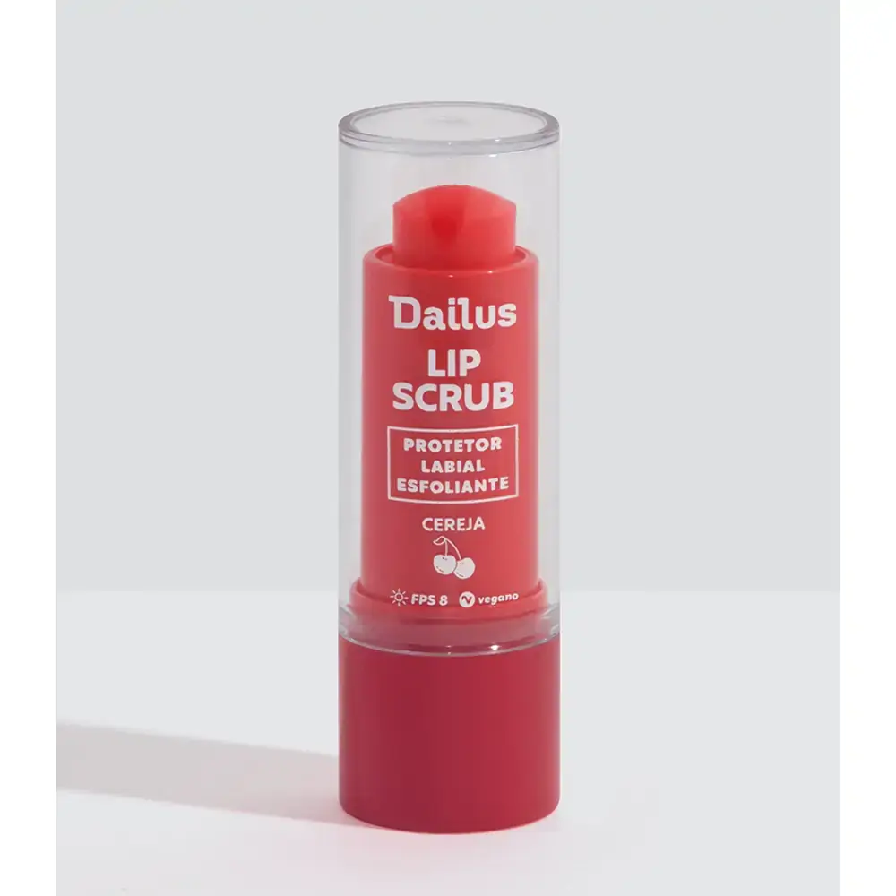 Esfoliante Labial Dailus Lip Scumb Cereja 1un