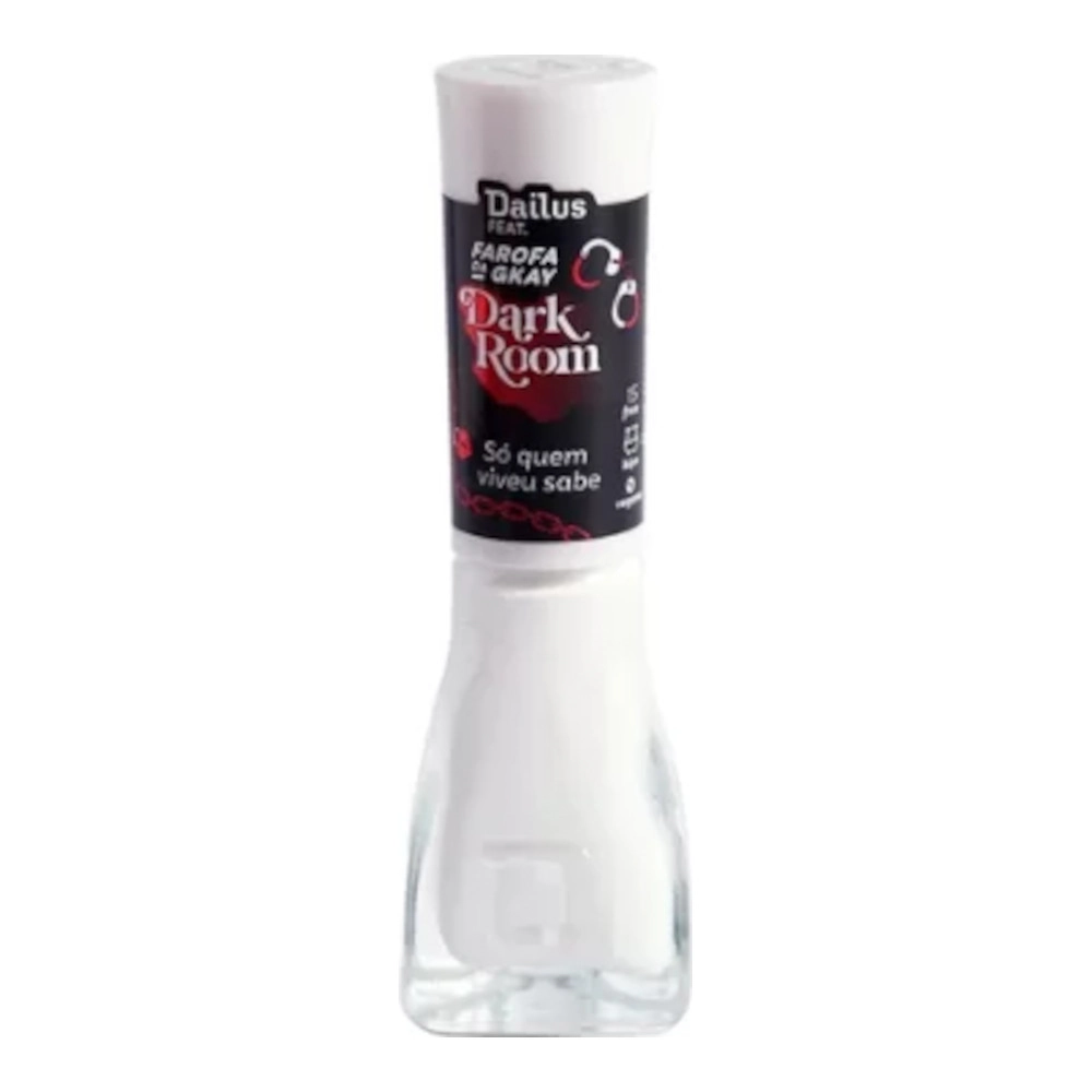 Esmalte Cremoso Só Quem Viveu Sabe Farofa Da Gkay Dark Room Dailus Feat. Frasco 8ml