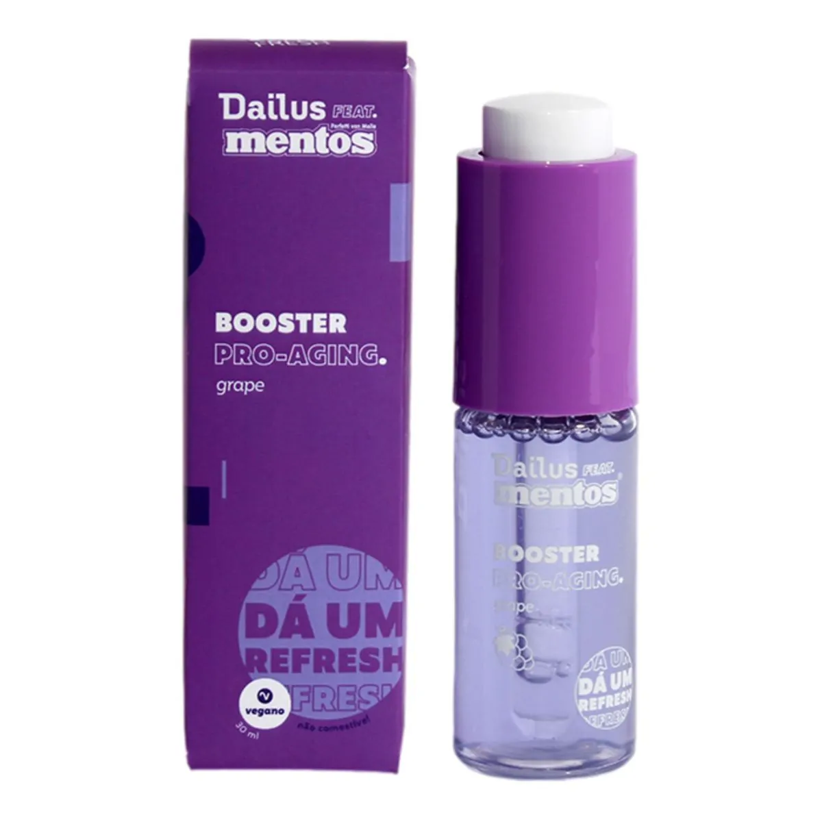 Booster Pro Aging Grape Dailus Feat. Mentos Caixa 30ml