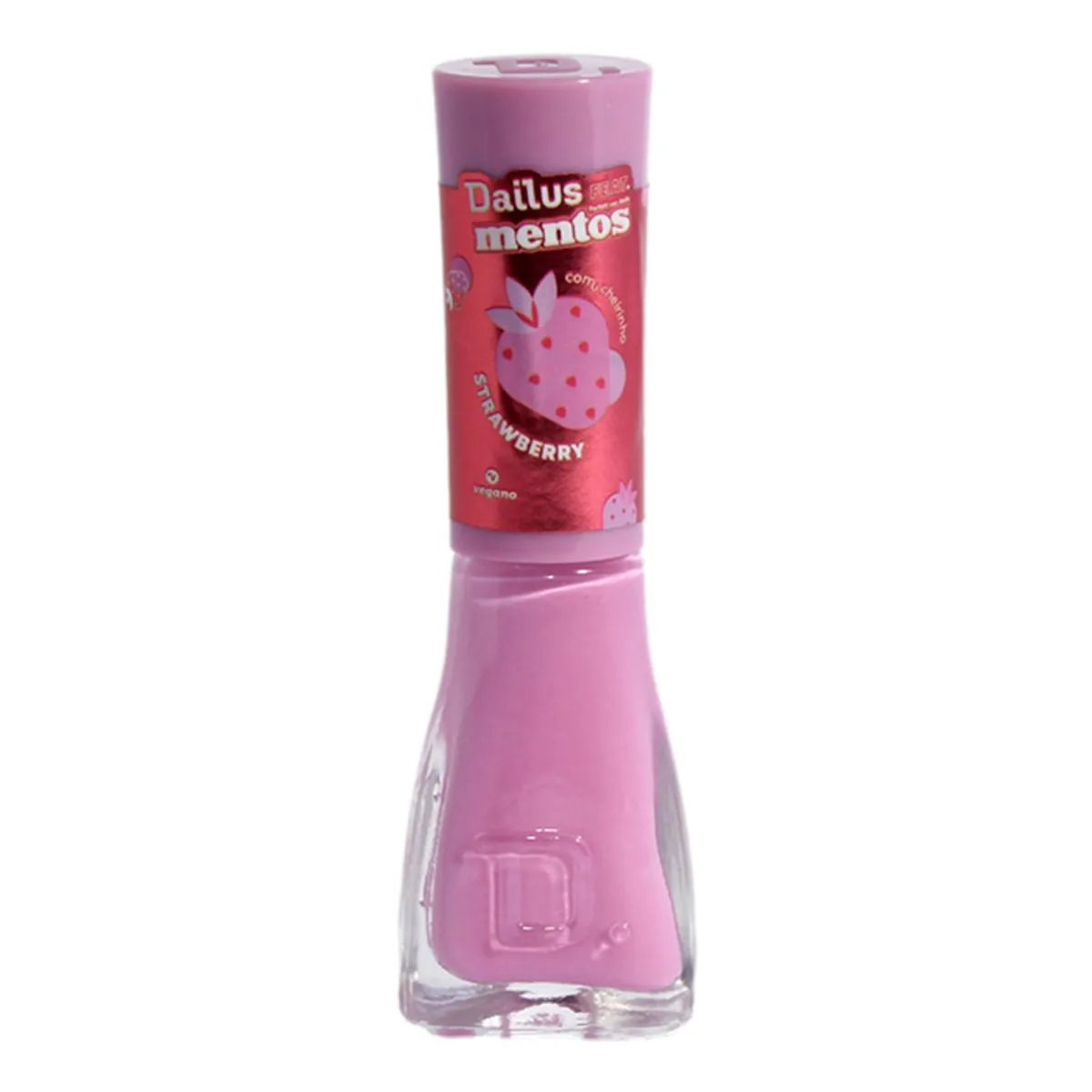 Esmalte Strawberry Dailus Feat. Mentos Frasco 8g
