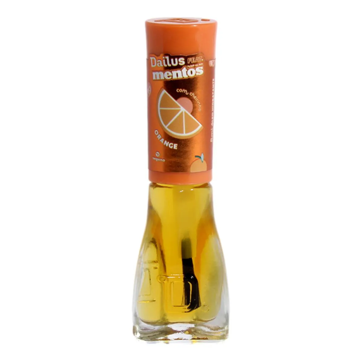 Esmalte óleo Hidratante Orange Dailus Feat. Mentos Frasco 8ml