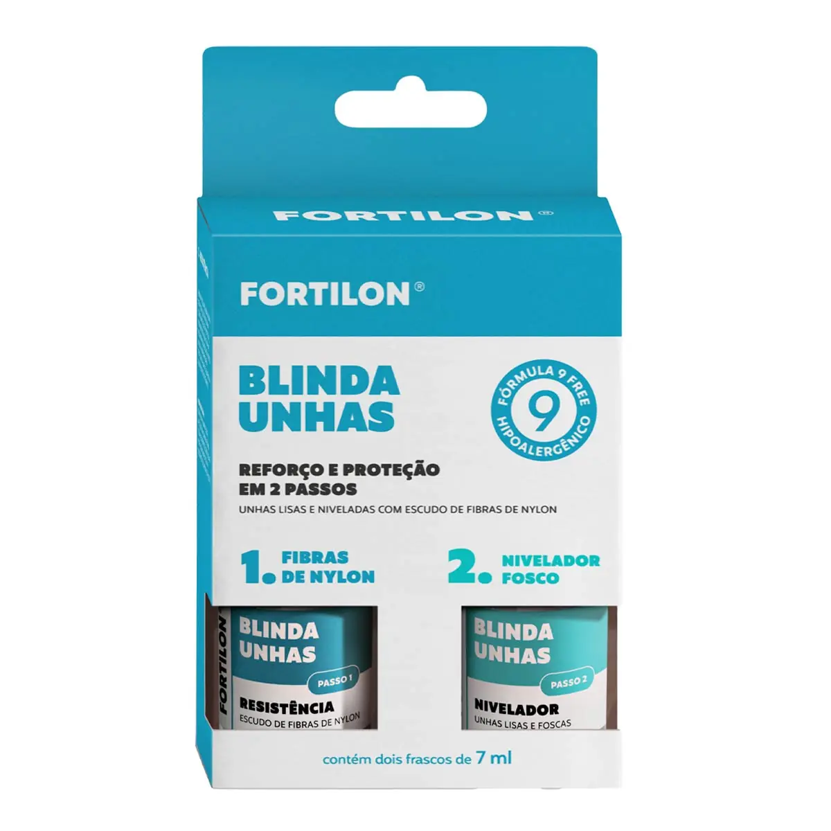 Esmalte Fortilon Kit Blinda Unhas