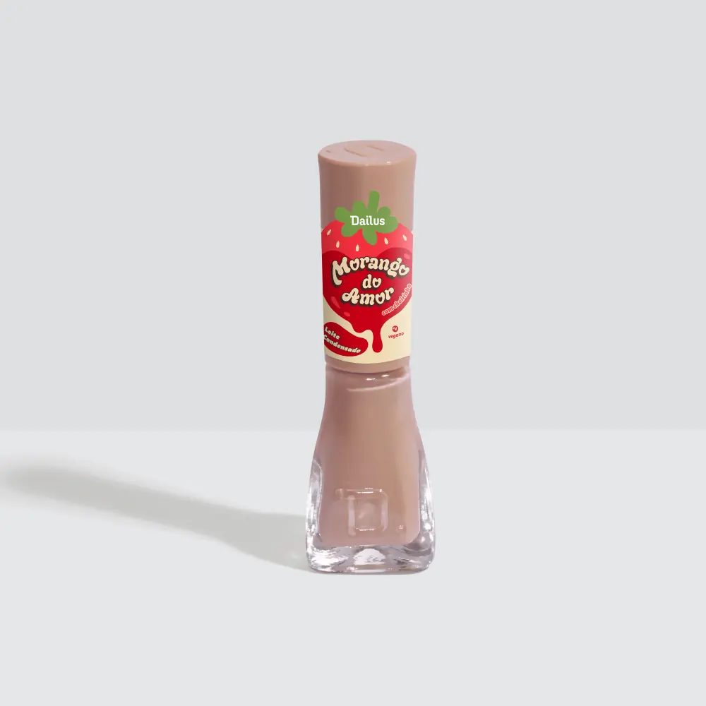 Esmalte Cr Dailus Morango Do Amor Leite Condensado 8ml