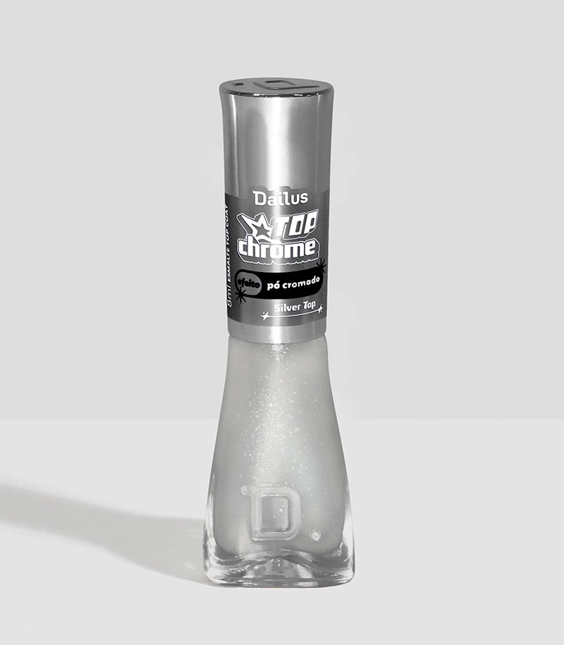 Esmalte Top Coat Silver Top 8ml