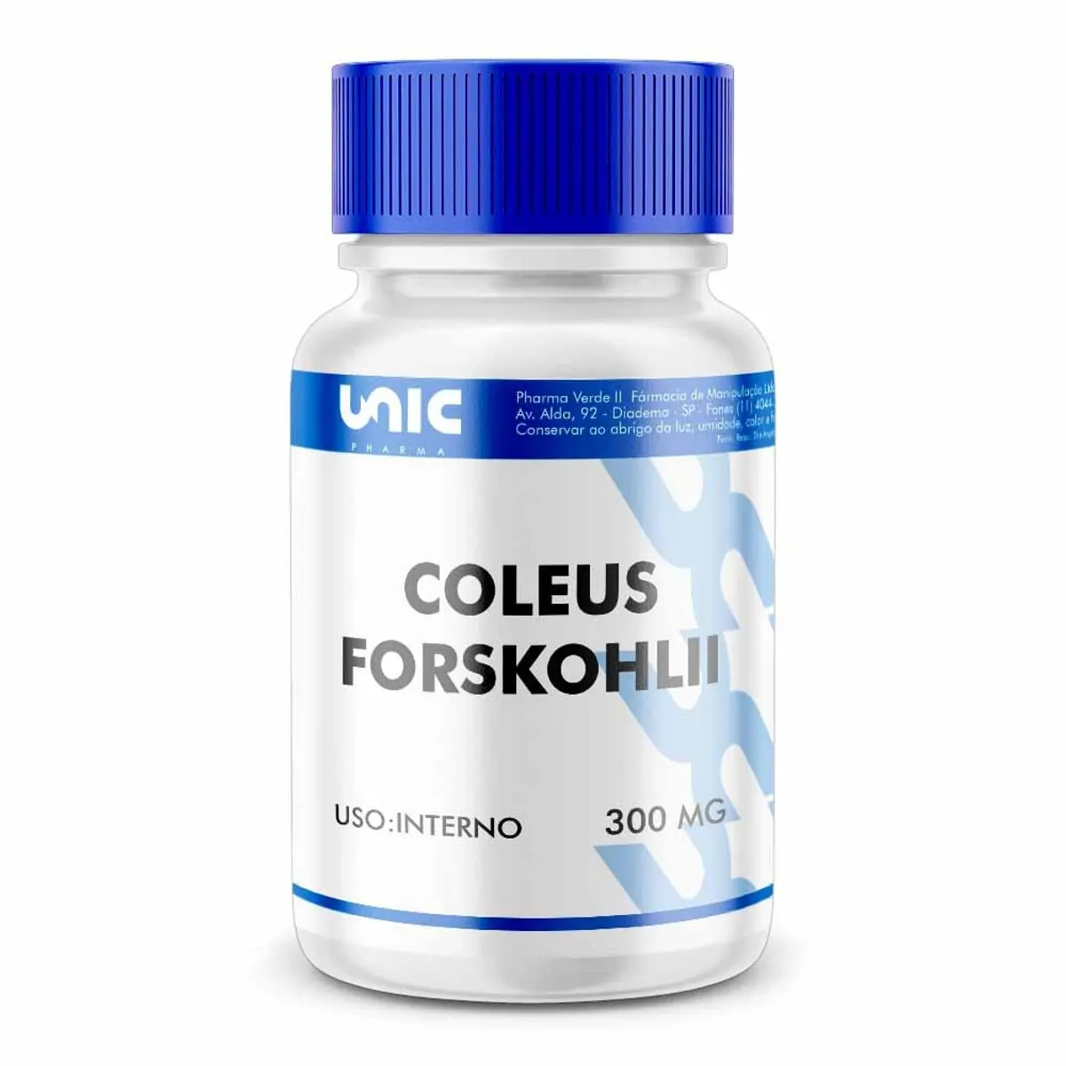 Coleus forskohlii 300mg 60 Cápsulas