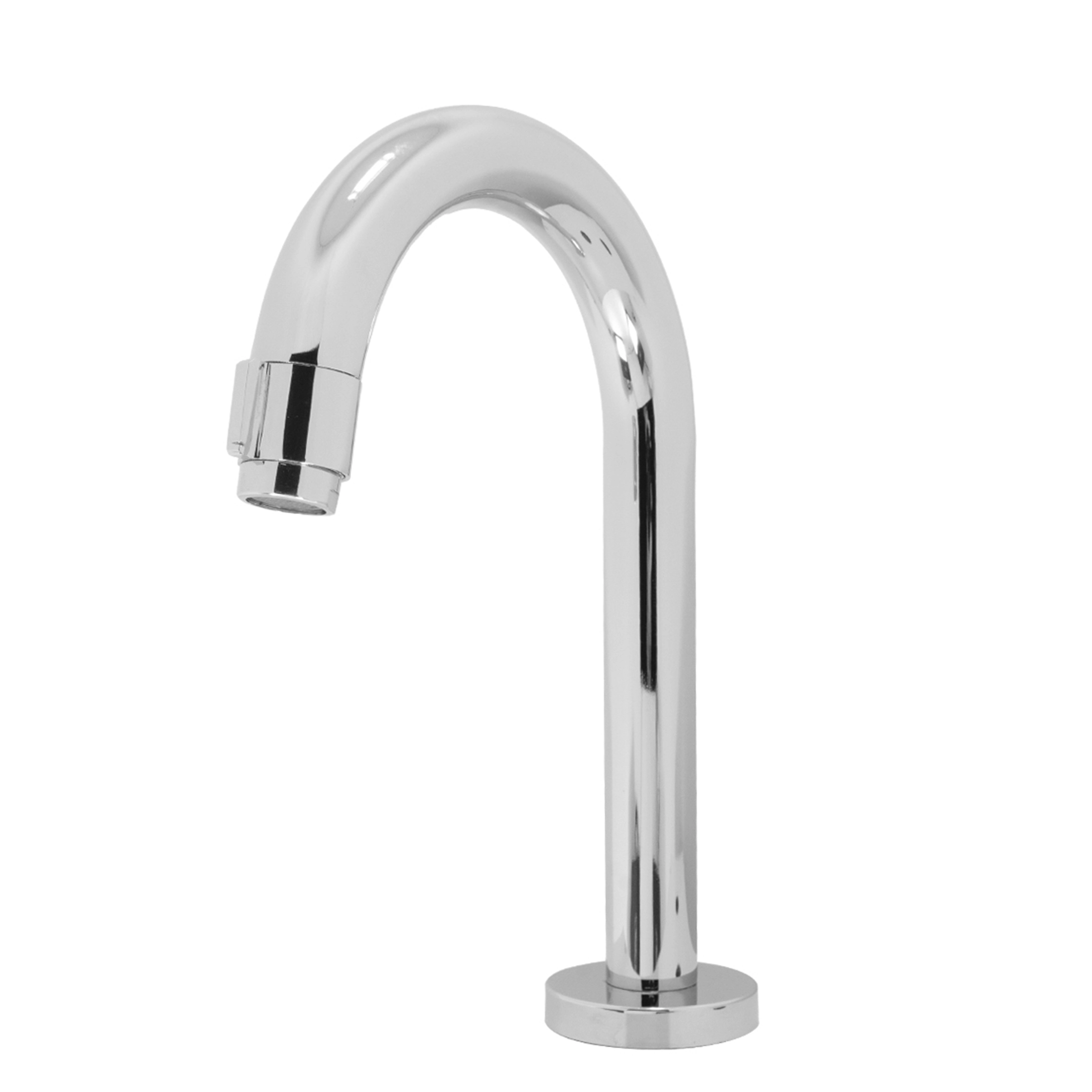 Torneira Lavatório Banheiro Bica Baixa Cromada Metal Luxo 1/4 de Volta