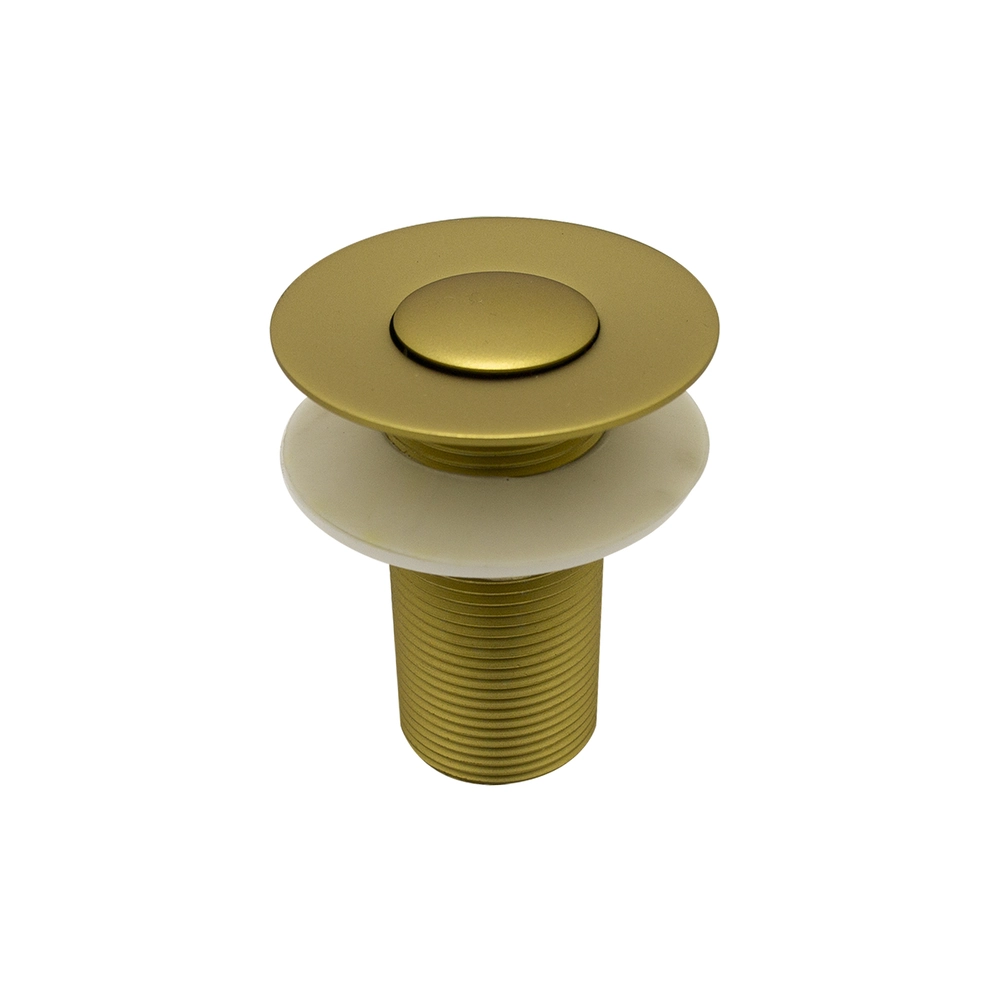 Válvula Click Banheiro Lavatório Dourado Gold Fosco 7/8