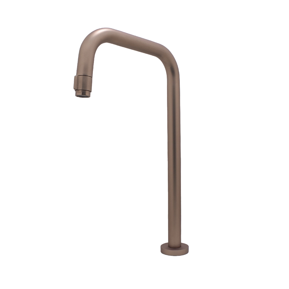 Torneira Pia Lavatório Banheiro Alta Bancada Cobre Luxo 1/4v