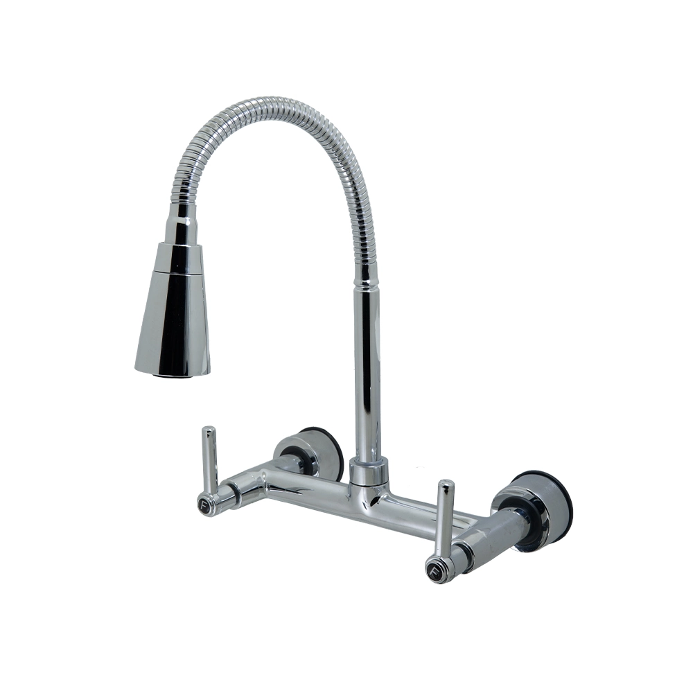 Misturador Conic Flexível Cozinha Parede 2 Jatos Cromado