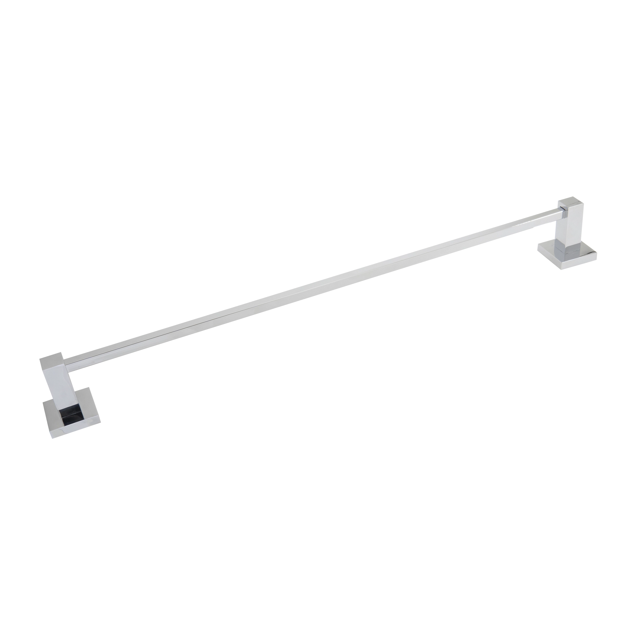 Acessório Porta Toalha Simples 60cm Aço Inox