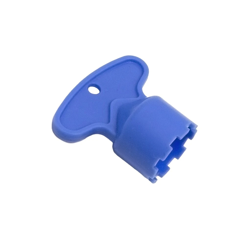Chave Abertura Arejador Embutido Torneira Lavatório 18,5mm Azul