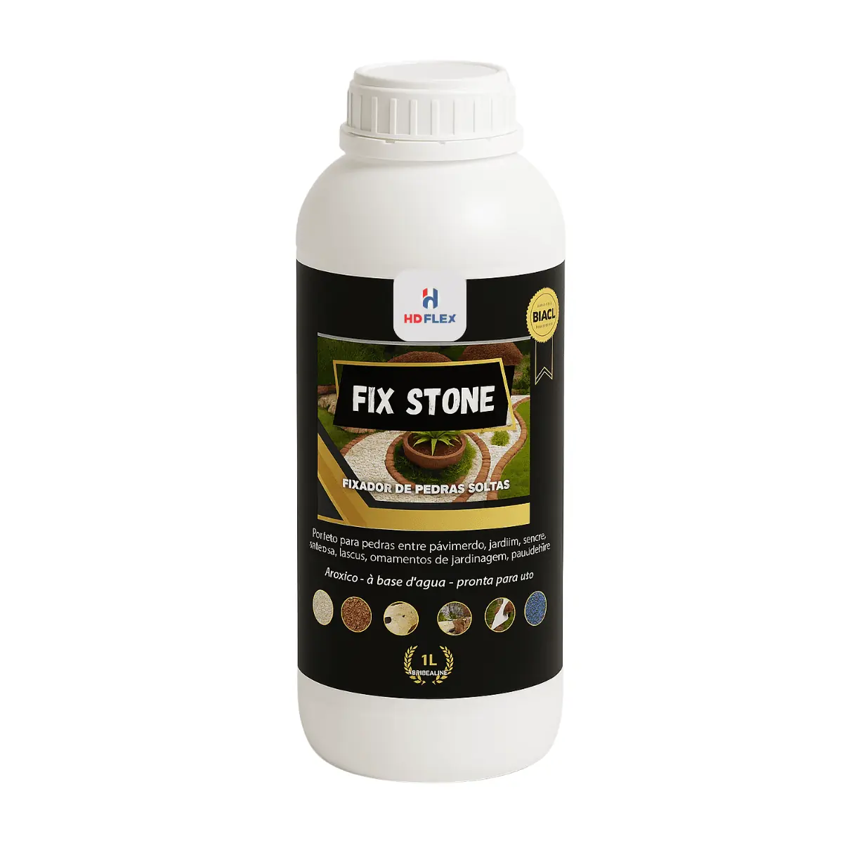 Fixador De Pedras Soltas Fix Stone 1l - Hd Flex