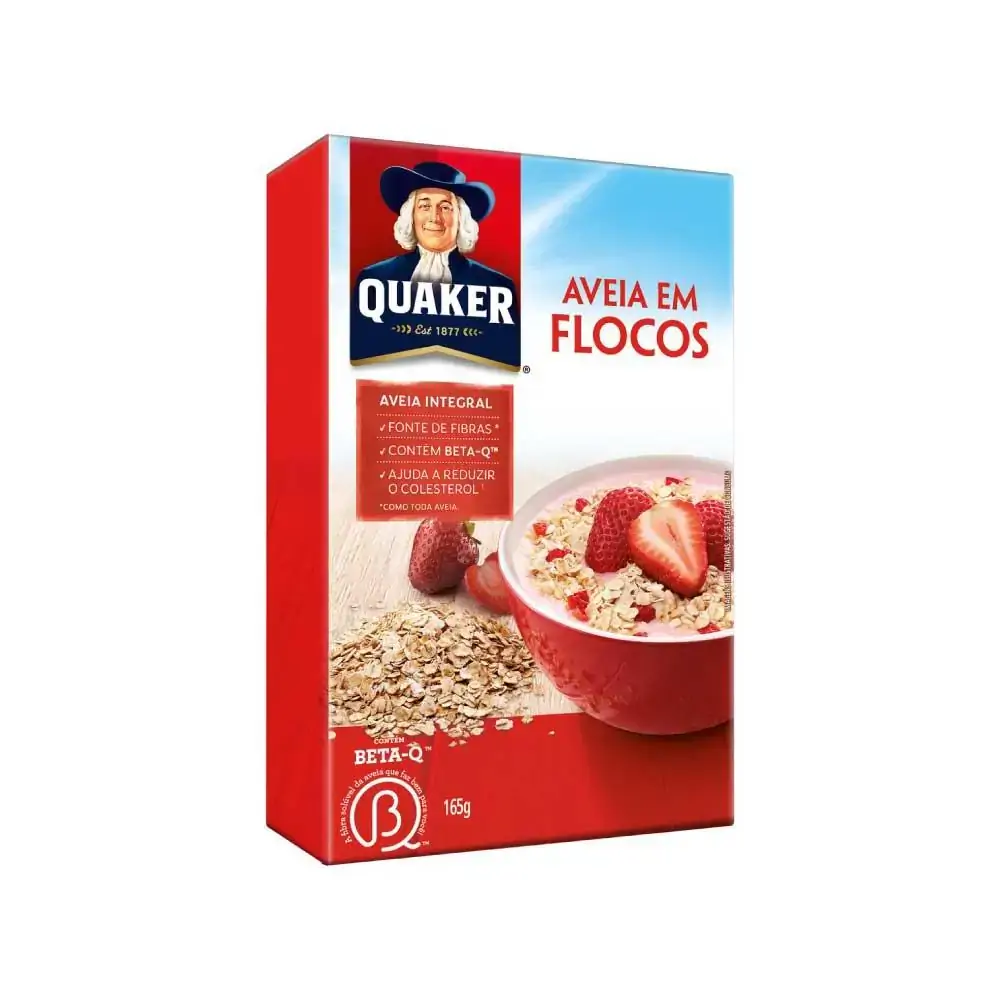 Aveia Em Flocos Quaker Caixa 200g