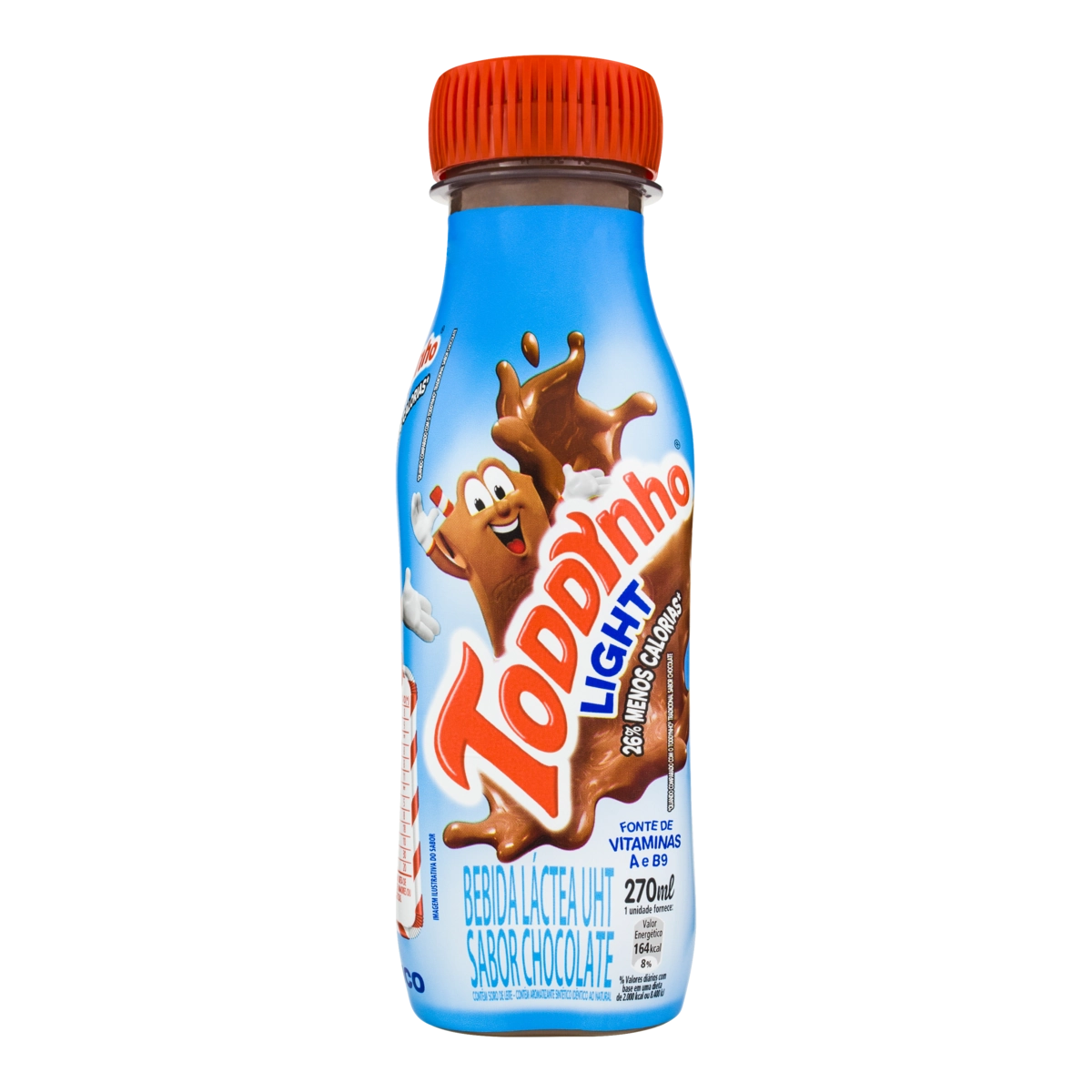 Bebida Láctea Uht Chocolate Light Toddynho Frasco 270ml
